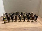 Vintage Set of 36 US Presidents Painted Plastic Toys Figures Louis Marx & Co GUC