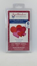 Spellbinders Nestabilities "Classic Scalloped Hearts"  S4-137 Die Template NIB
