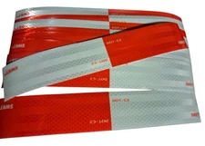 DOT Reflective Tape Strips Safety Warning Trailer RV Conspicuity reflector 10