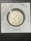 1937 A Germany 2 Reichsmark Silver Coin 62.5% Hindenburg Berlin Mint WWII — photo 1