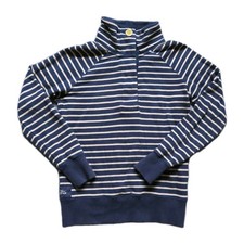 Joules Blue  White Breton Striped Sweatshirt Pullover Top Womens UK Size 10