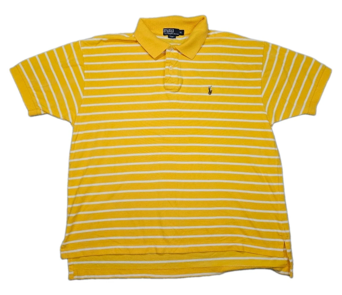 Polo Ralph Lauren Yellow Polos for Men for sale - eBay