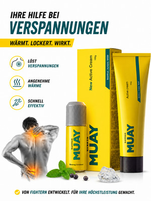 Namman Muay Set Active Cream 100 g + Boxing Liminent Öl 120 ml