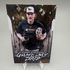 2025 Topps Series 1 Gameday Drip Gunnar Henderson #GD-13 Orioles Insert MLB