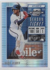 2019 Panini Chronicles Contenders Optic Hyper Prizm 70/299 Ozzie Albies #13 0rf
