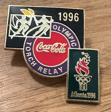 Atlanta 1996 Coca-Cola Always Coca-Cola Torch Relay Olympic Pin