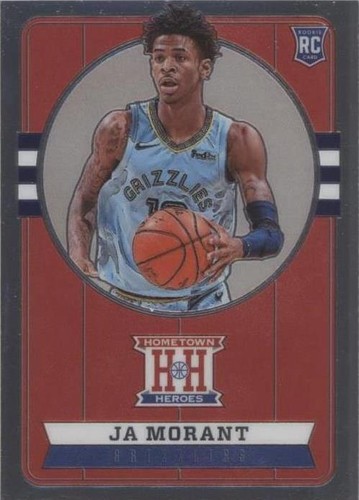 2019 panini Ja Morant Blue 99枚限定RC PSA10 2019 Panini Chronicles Phoenix Blue Ja Morant RC /99 PSA 10