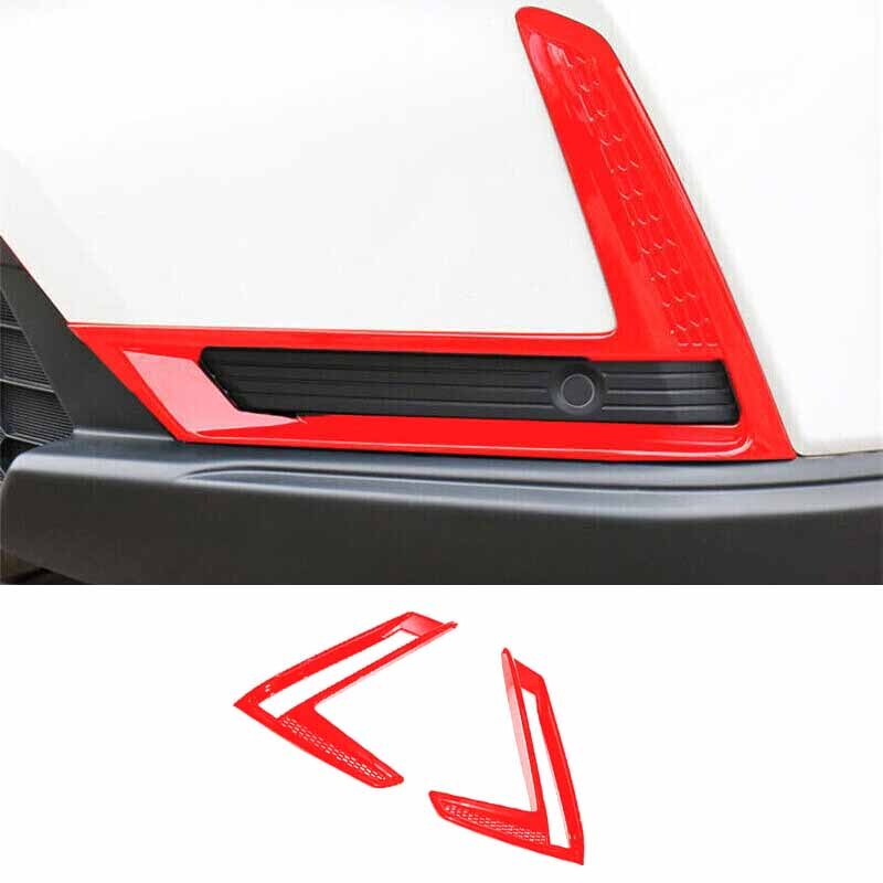 2023-2024 Honda CR-V CRV Bright Red 2PC Fog Light Lamp Strip Trim