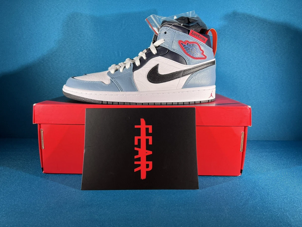 Facetasm x Air Jordan 1 Mid Fearless for Sale | Authenticity