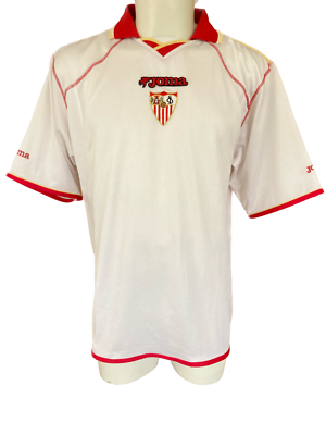 Sevilla FC Home Shirt 2001-2002 Season Vintage La Liga Spain Joma