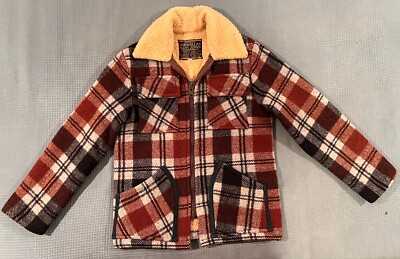 VTG Norwellan Bluey Junior Showerproof Australian Wool Plaid