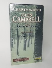 NIB! Christmas With Glenn Campbell 1996 VHS Anne Murray Good Time Hour Unopened 