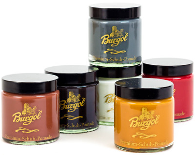 Burgol Schuh Pomade Premium Schuhpflege - in vielen Farben 100 ml