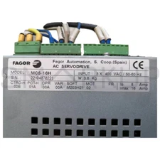 Used & Tested FAGOR MCS-16H Servo Drive