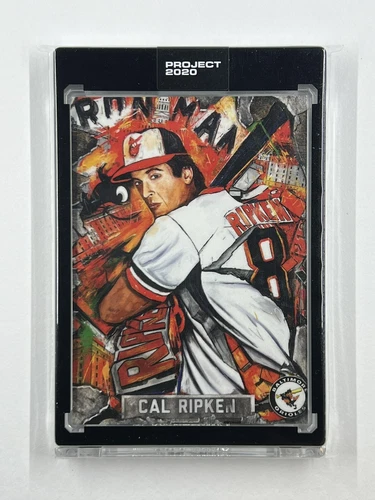 Topps Project 2020 Cal Ripken Jr by Andrew Thiele #205 - Black One Touch