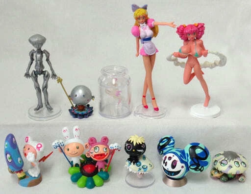 Takashi Murakami Indiana Designer & Urban Vinyl Action Figures for