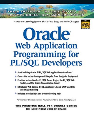 Oracle Web Application Programming for PL/SQL Developers Paperbac