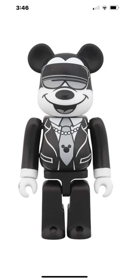Juguetes Medicom Bearbrick 🐻🧱 2012 Disney Mickey Mouse x Joyrich 100 % Be@rbrick Foto 4 de 4