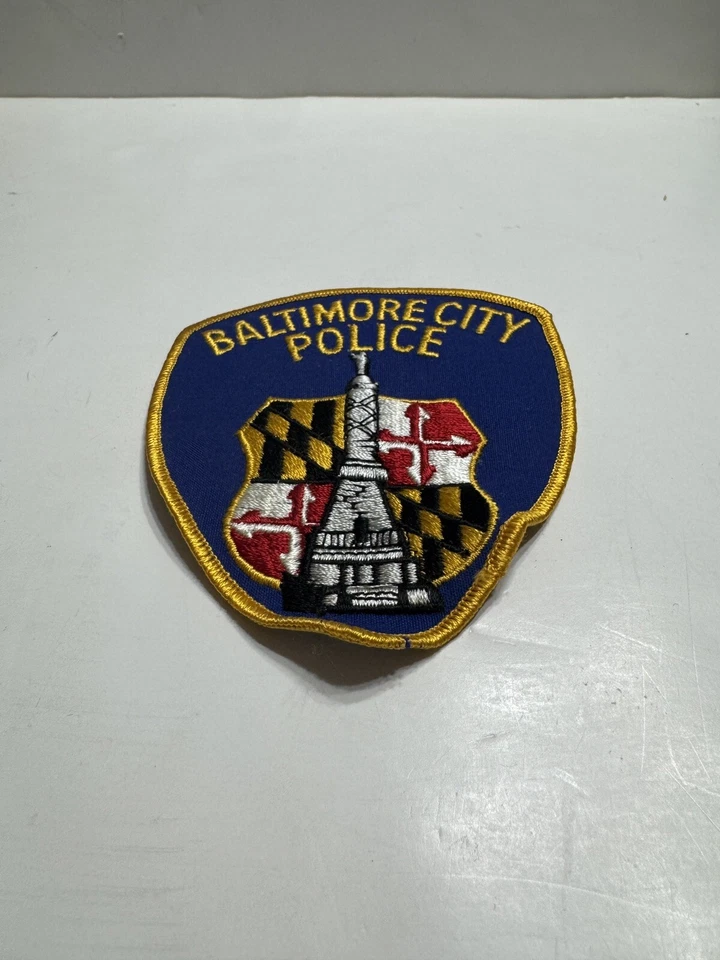 Vintage Baltimore City Police Patch Maryland MD Embroidered - Image 3 of 4