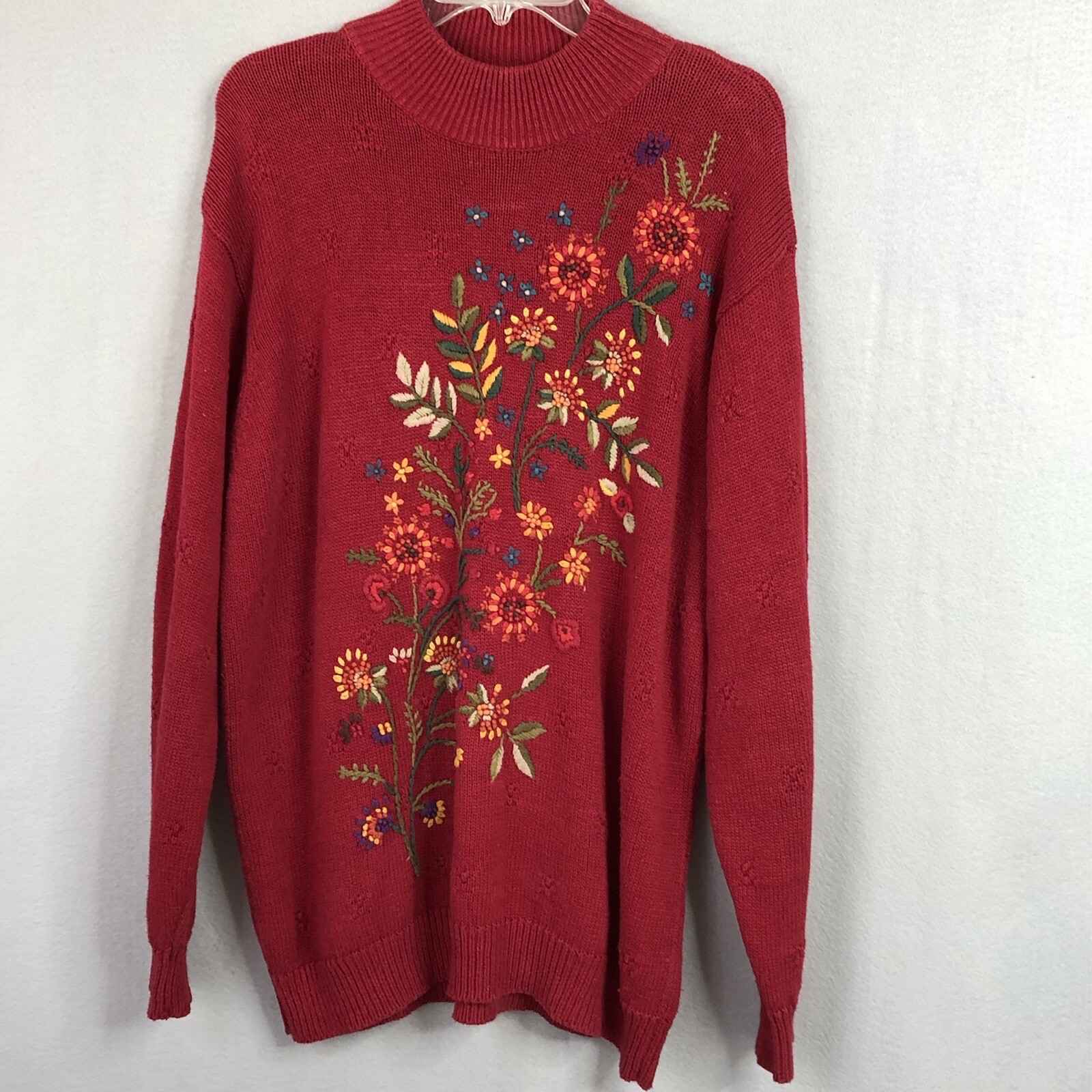 Alfred Dunner Sweater Womens Extra 