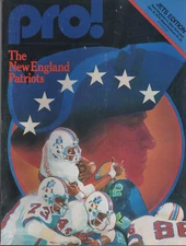 1979 Pro! Magazine NY JETS vs New England Patriots Shea Dec. 9  Vol 7 No 9
