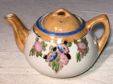 Vintage Lustreware Japan Children  s Mini Teapot