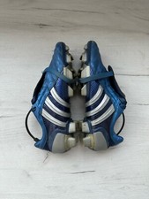 Adidas Predator Pulse FG Blue Metallic Football Cleats Soccer Boots US8 1/2 UK8