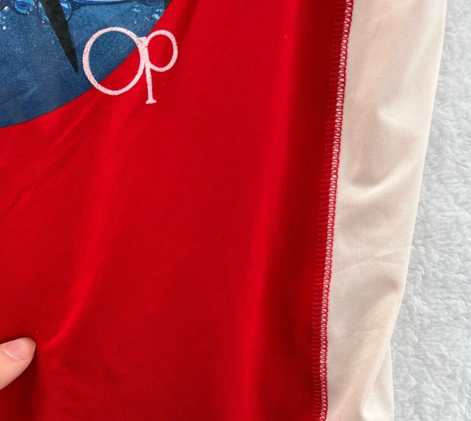 Акула рубашка для мальчиков большой красный короткий рукав Athletic полиэстер Топ молодежи - Изображение 2 из 4