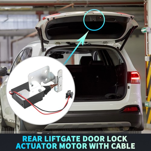 Rear liftgate Door Lock Actuator Motor with Cable for Chevrolet Astro 1992-2005 - Imagen 2 de 8