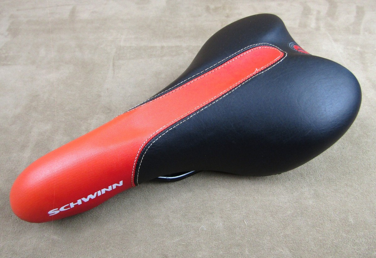 Selle de siège vélo de qualité Schwinn SCT-2 vicomte M rouge noir