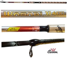 canna wasabi 4m azione 90g all round pesca inglese bombarda mare lago carbonio