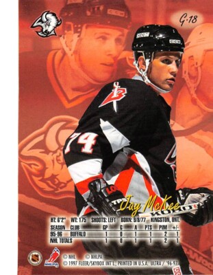 1996-97 Ultra Gold Medallion #G18 Jay McKee | eBay