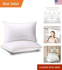 Hotel Collection Side Sleeper Pillow, Firm, Cooling, Fluffy, Allergy Prevention