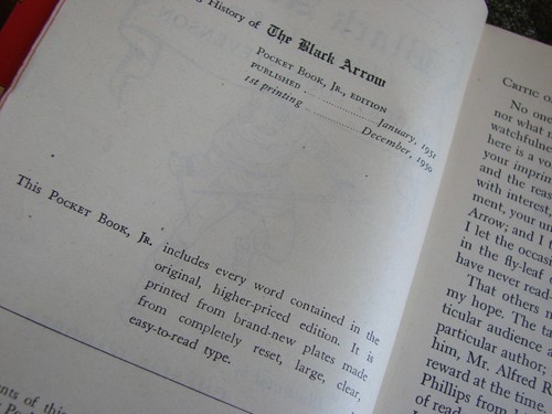 Vintage 40s 50s Book Black Arrow 3 Musketeers Hunchback Gulliver LOT 5 PB Pocket - Picture 5 of 10