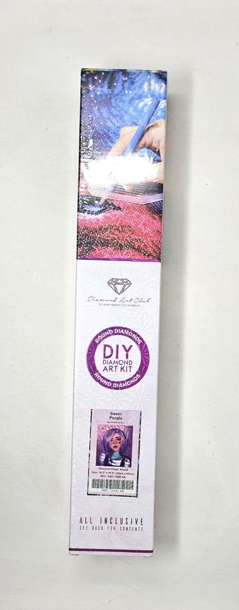 Diamond Art Club Sweet Purple 16.5