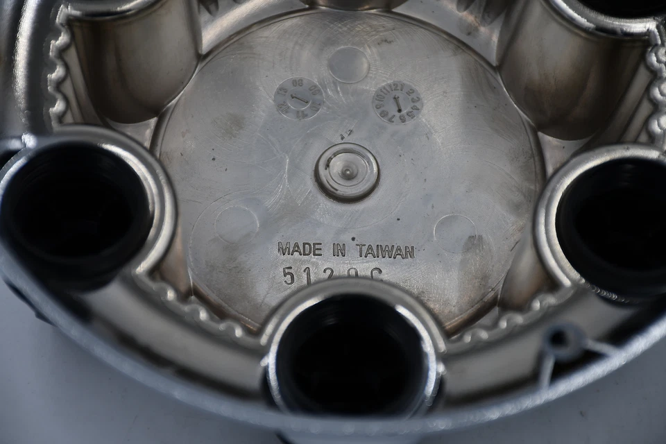 Центральный колпак ступицы IWC хромированный с черным логотипом 5129C 7,25 дюйма подходит для Chevy 6 Lug 16 дюймов Ste - Изображение 2 из 4