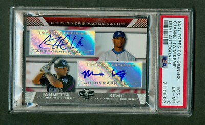 2007 Topps Co-Signers - Co-Signers Autographs Matt Kemp, Chris 
