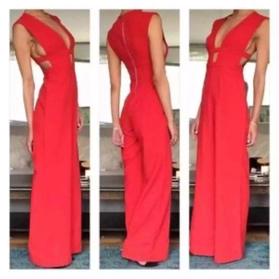 JayGodfrey Bond комбинезон в синий широкие ноги размер 6 новый с Ярлыками - Изображение 3 из 4