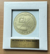 Bell System Center For Tecnical Education Gold Medal ￼