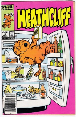 Heathcliff #5: Marvel Comics (1985) VF/FN  5.0