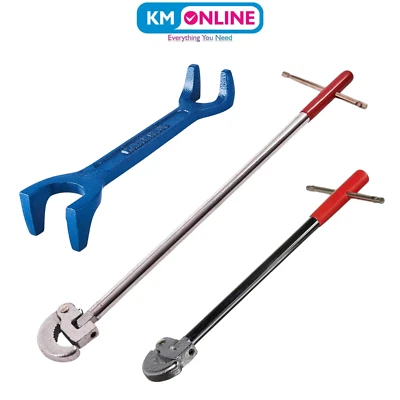 11" to 16" Adjustable Faucet Basin Wrench Spanner Plumbing Tap Nut Sinks Baths - Image 1 of 2