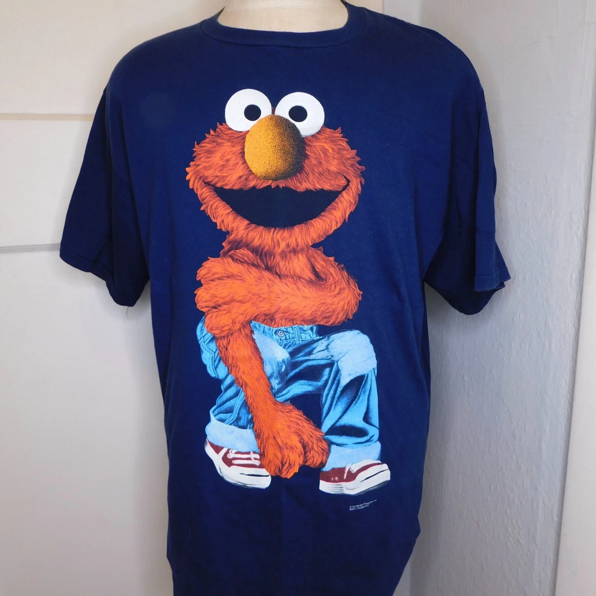 Sesame Street Short Sleeve Solid Regular Size T-Shirts for Men for 