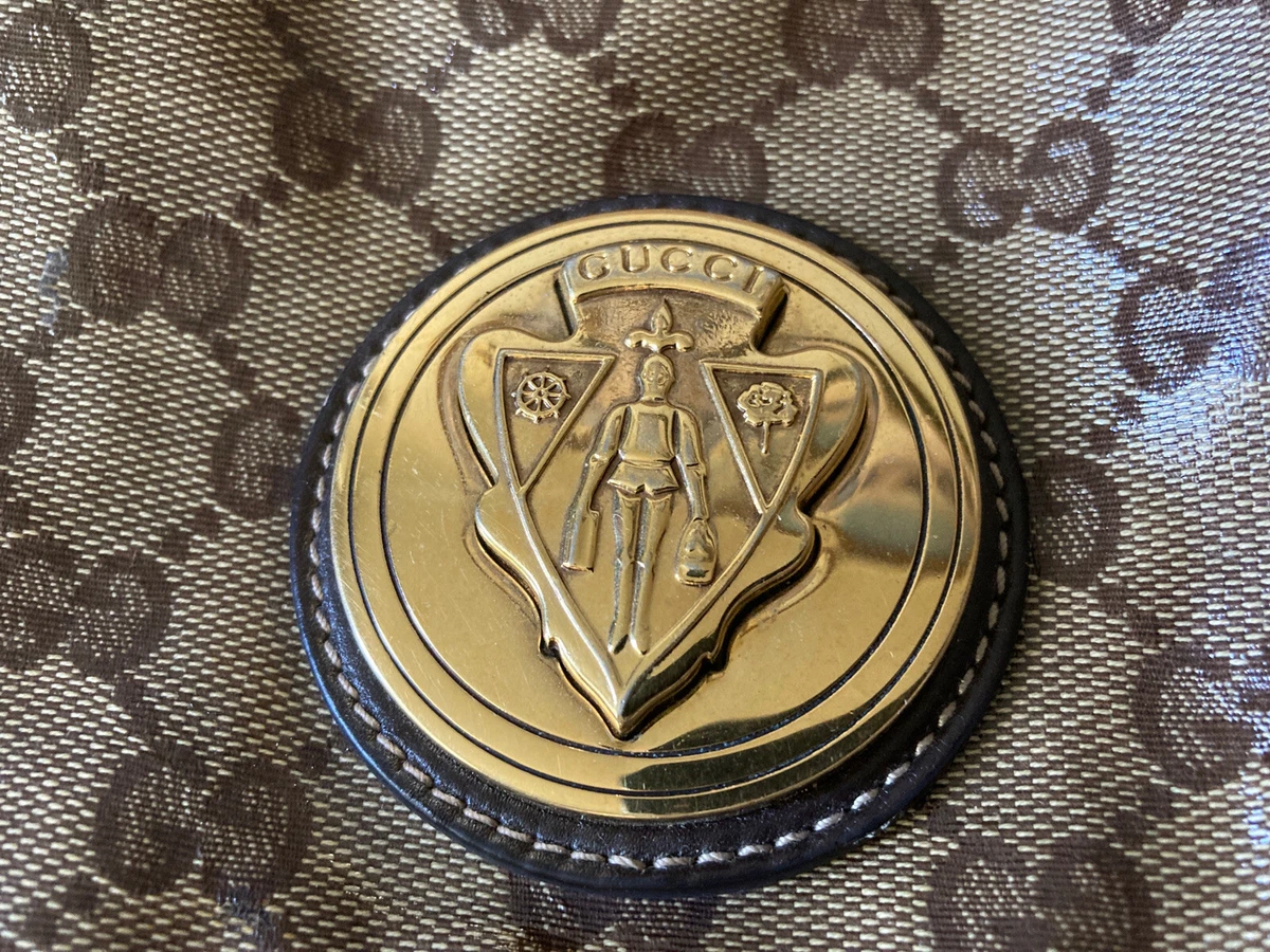 gucci shoulder bag purse womans Shiny Canvas Monogram