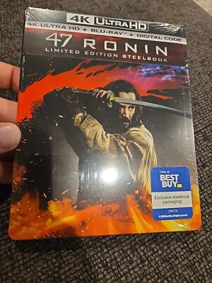 47 RONIN Steelbook 4K UHD Blu-ray Digital Limited Edition Best Buy USA Exclusive