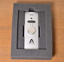 Superior MINT Condition Apogee One USB Audio Interface & Mic w/ All Accessories