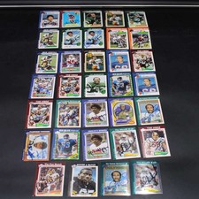 2005 Topps All-Time Fan Favorites Football Signed Card Lot (34) Auto ZJ22466