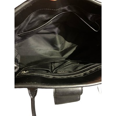 Vintage BCBGirls Black Patent Leather Embroidered Women 