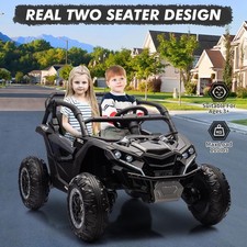 24V Ride On Car for Kids,2 Seater Powered Electric Off-Road UTV Toy gift