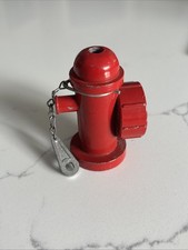 Vintage Metal Fire Hydrant Hose Nozzle Tonka Engine Accessory  Nice  W/ Wrench
