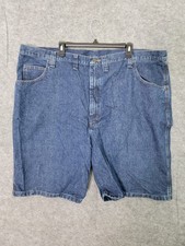 Wrangler Men s Blue Denim Carpenter Workwear Shorts Size 48 Reg